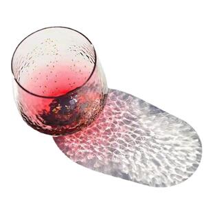 日式江户硝子八千代星空杯金箔公道杯东洋佐佐木清酒杯子玻璃水杯