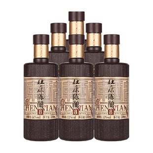 杜康老窖陈酿8浓香白酒52度500ml*6瓶整箱装自饮宴请送礼河南白酒