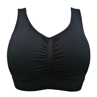 中老年大胸内衣全罩杯文胸大码无钢圈妈妈睡眠内衣胖妹聚拢棉胸罩