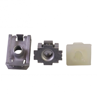 东风标致标志2008 3008 4008 5008牌照底座卡扣车牌固定螺母卡子