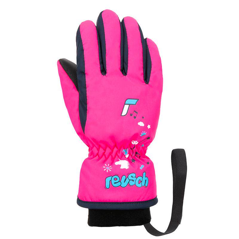 Reusch炫驰22新品滑雪手套幼童小童儿童保暖玩雪防护卡通6285105