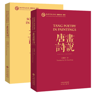 许渊冲英译诗歌 画说宋词+ 画说唐诗 全2本 中国古诗词英汉双语中英文对照 汉译英唐诗宋词精选李白杜甫鉴赏300首三百首书籍正版