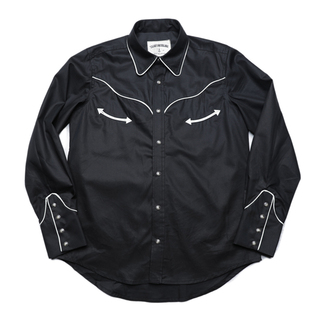 Sugarfunk天丝棉西部衬衫美式复古/阿美咔叽/RRL/巴斯特的歌谣