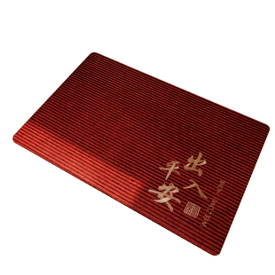 红色入户门地垫玄关大门口进门门垫地毯家用门外防滑耐脏免洗脚垫