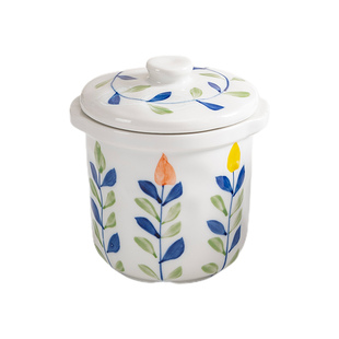 陶瓷双耳炖盅隔水炖家用燕窝一人份专用小汤盅煨汤罐带盖蒸蛋羹盅