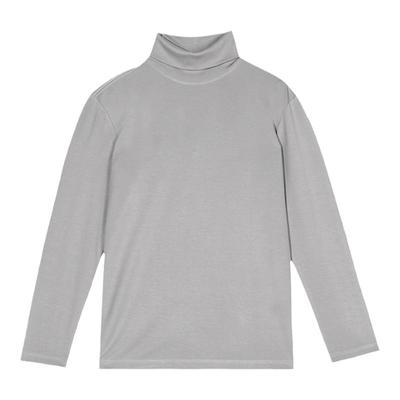 拇指白小T秋冬3D羽绒长袖t恤