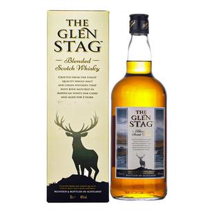 【自营】(送威士忌杯)英国进口洋酒格兰萨戈调和型威士忌1000ml