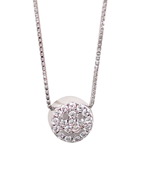 AMOTE《幸运之链》微笑笑脸项链