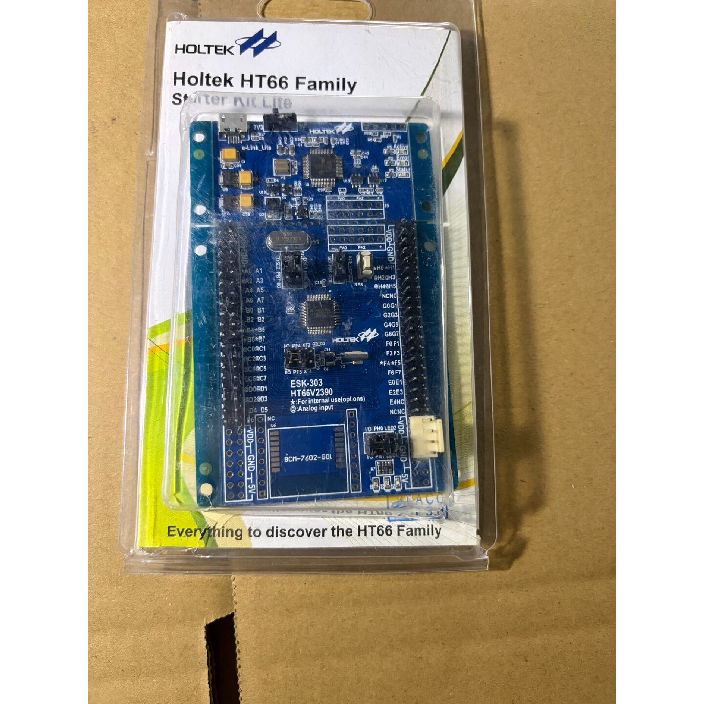 议价全新合泰HT66Family开发板HT66V2390芯维修图片