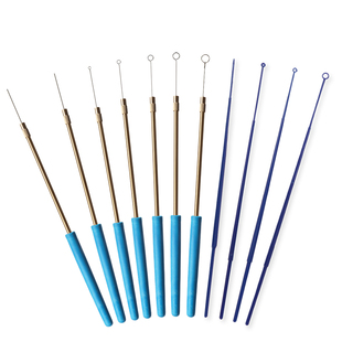 细胞接种针镍铬接种环10ul镍铬丝合金接种环丝铜接种棒塑料接种环