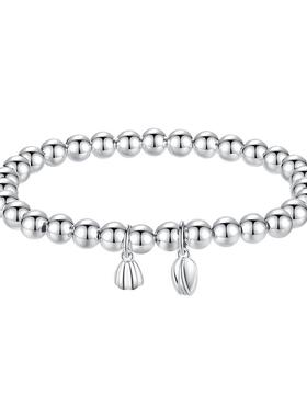 【配送证书】9999足银两世欢手链