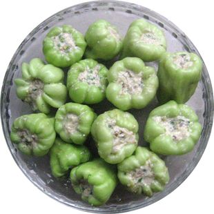 顺丰包邮产地直销广西白辣椒白玉酿辣椒新鲜大灯笼辣椒现摘现卖