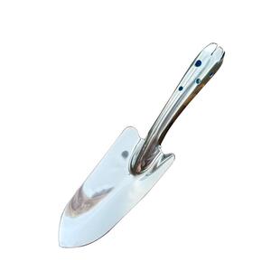 小花铲不锈钢一体成型小号迷你木柄小铁锹实惠套装搭配尖铲锹种花