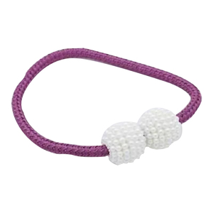 窗帘绑带一对装绑绳窗帘扣环扣绑饰床帘收纳绳磁吸珍珠免打孔扎束