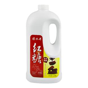 多省包邮 桶装凉水井液体红糖2.5kg蔗糖凉糕冰粉粉伴侣液态红糖