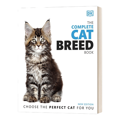 英文原版 The Complete Cat Breed Book 喂猫指南 精装 英文版 进口英语原版书籍