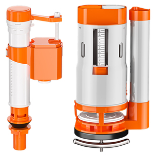 马桶排水阀水箱配件大冲力水箱进水阀冲水件静音防漏水箱配件通用