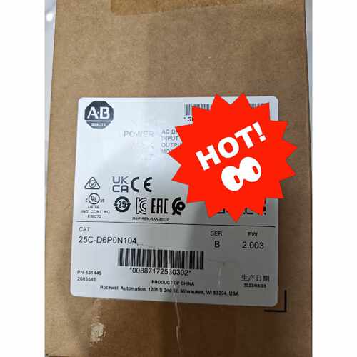25CD6P0N104罗克韦尔AB变频器未开封原