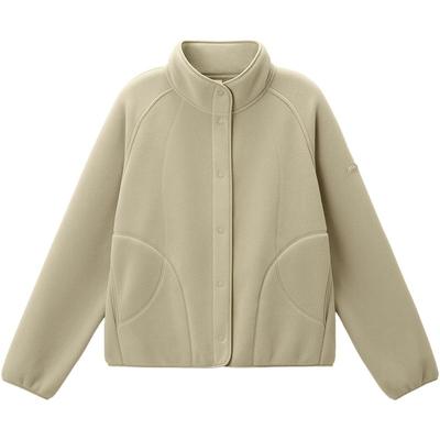 蕉下万粒绒外套女早初秋新款摇粒绒休闲抓绒衣内胆户外防风薄上衣