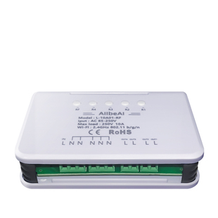 易微联4路控制器开关点动干接点输出支持智慧生活APP小艺小爱语音