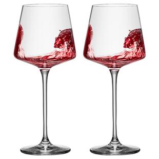 mumu正品 水晶波特红酒杯礼盒套装家用高脚杯子葡萄酒杯新款酒具