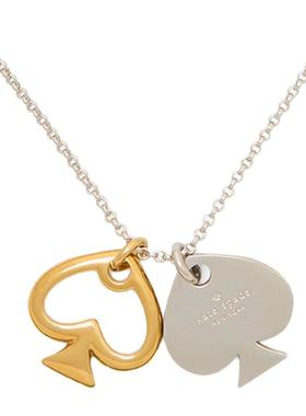 katespadeks黑桃组合吊坠项链