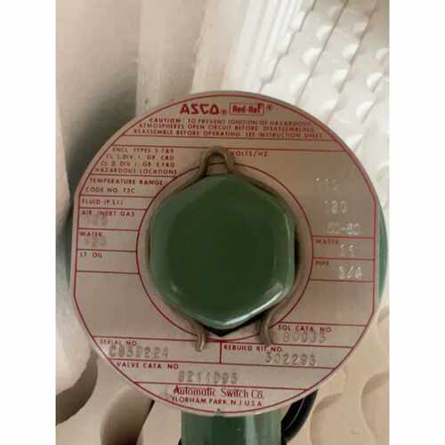 【请询价】ASCO小红帽电磁阀8211D95110V5060Hz