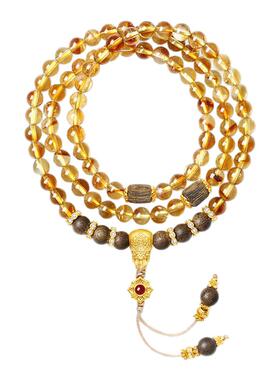 【生日礼物】周大生水晶沉香手串