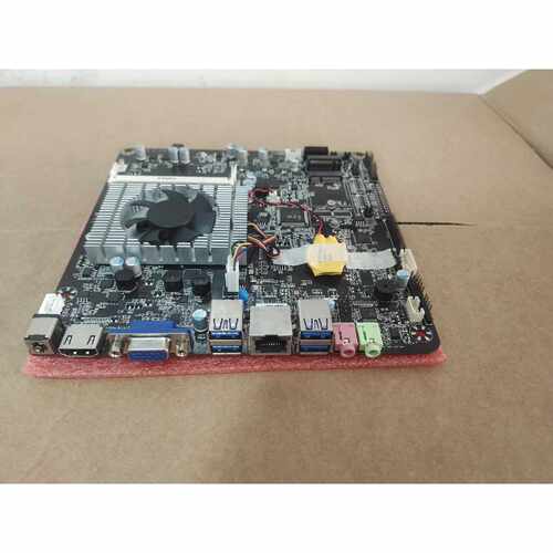 四核处理器J3710工控主板1片捡漏处理CPU是4