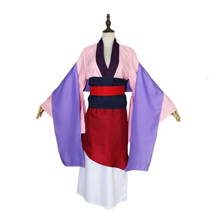 花木兰cos服装公主裙成人演出服迪士尼动漫角色扮演大人汉服姑娘