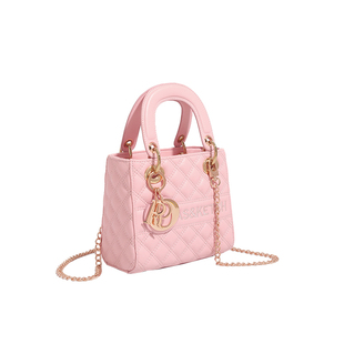 官网菱格戴妃包包女生生日礼物送闺蜜2026新款轻奢手提单肩包斜跨