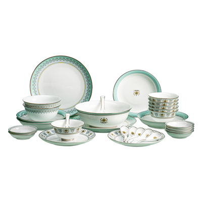 景德镇陶瓷釉中彩碗盘餐具