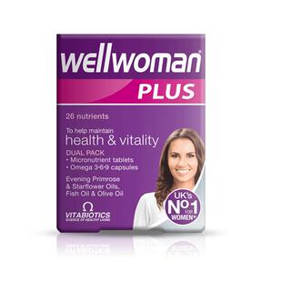 直邮】vitabiotics女性多种复合维生素b族加强版女士omega369鱼油