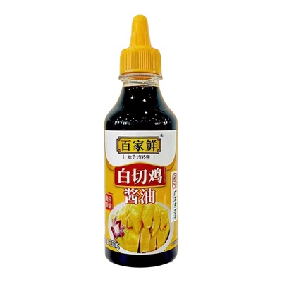 百家鲜白切鸡酱油特级酿造酱油