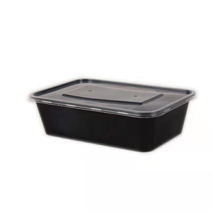 一次性餐盒透明塑料均分四格五格快餐盒打包盒三格外卖饭盒食品级