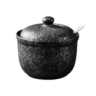 家用辣椒油陶瓷盐罐油泼辣子罐专用罐子猪油罐辣椒罐油罐老式日式