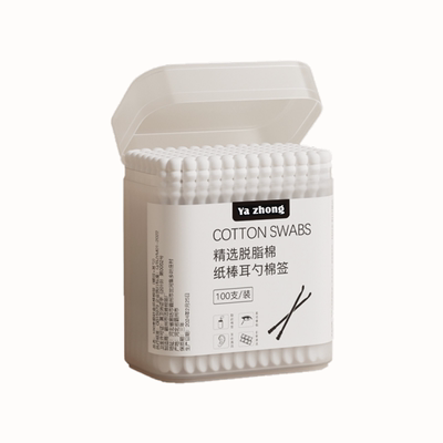 一次性挖耳棉花棒弯头挖耳专用