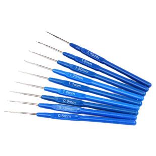 钩针 彩色笔式钩针蕾丝线钩针 特细钩针小号钩针编织工具套装