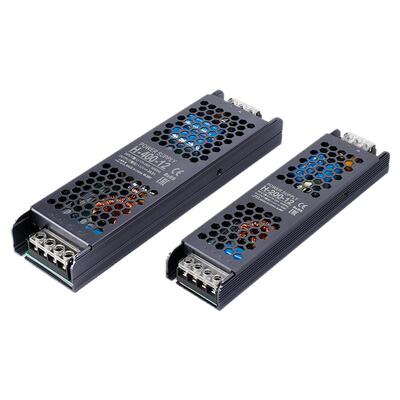 开关电源12v24v黑金刚超薄变压器60w100w200w300w400线性灯转化器