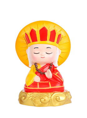 HK树脂卡通赐福创意家居装饰摆件