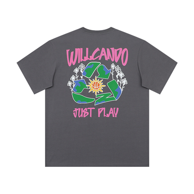 有志者UZIS美式运动短袖男热爱