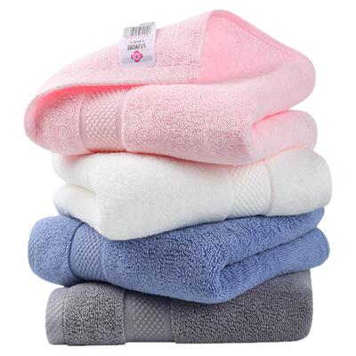 洁丽雅毛巾7A抗菌纯棉女洗脸洗澡