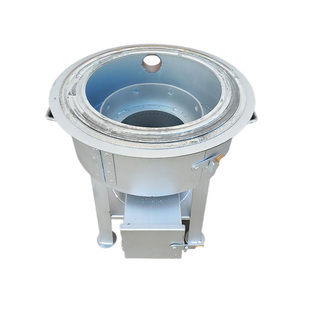 新型无烟气化柴火灶猛火炉烧木柴火炉子农村户外家用节能锅炉灶台