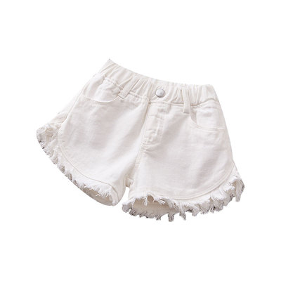 中大童短裤牛仔牛仔短裤墨墨哒