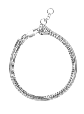 TWOLEAVES双层叠戴蛇骨手链