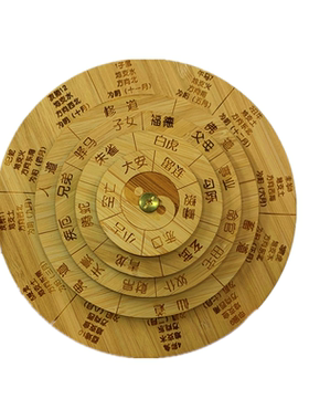 万兴堂实木起课中式激光雕刻