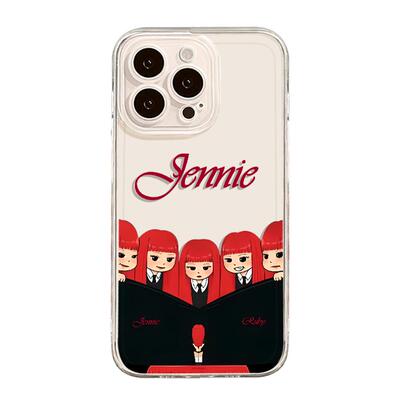 适用华为手机壳透明jennie新专辑