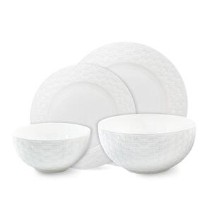 Aynsley编织系列骨瓷四人食餐具