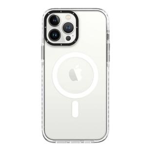 奔斯特 双色magsafe磁吸手机壳iphone 12 pro max全包适用casetify平替11苹果13 14plus时尚简约12透明白13女