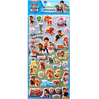 旺旺队立体卡通贴画闪乐正版授权